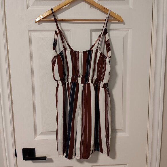 Striped Zaful Romper - Sz 6 - Picture 2 of 9